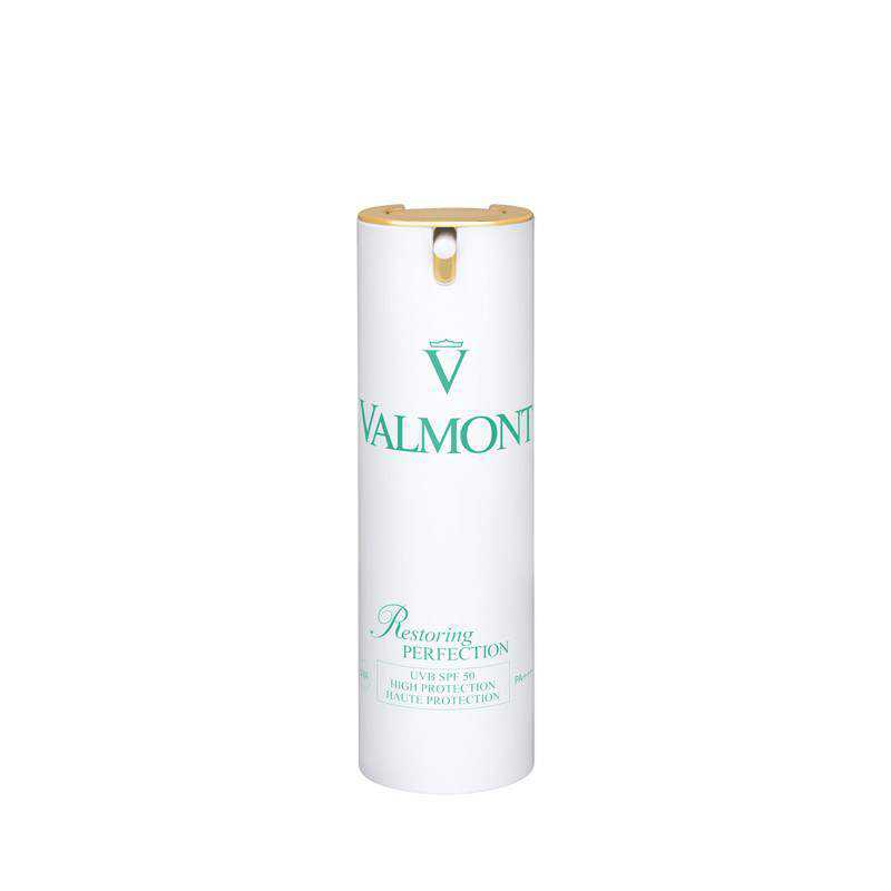 Natural Skin Care Valmont Cosmetics Restoring Perfection SPF 50 High protection anti-aging cream 30ml Natural Skin Care Valmont Cosmetics Restoring Perfection SPF 50 High protection anti-aging cream 30ml