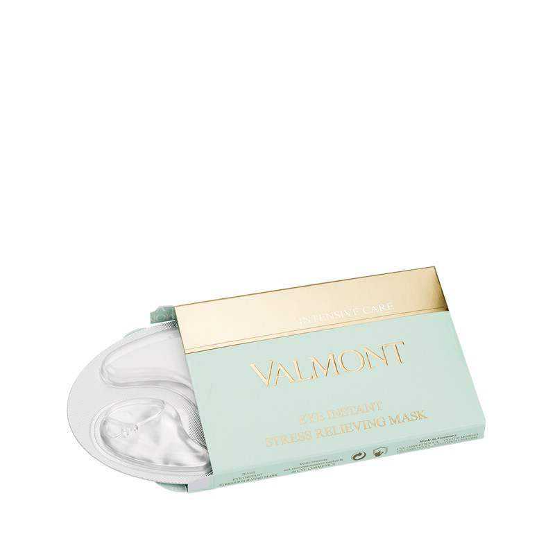 Natural Skin Care Valmont Cosmetics Eye Instant Stress Relieving Mask Smoothing eye patch