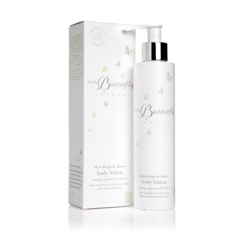Moisturizer Little Butterfly London Dewdrops At Dawn Body Lotion For Baby 200ml Moisturizer Little Butterfly London Dewdrops At Dawn Body Lotion For Baby 200ml