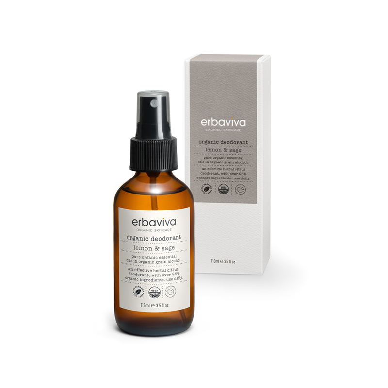 Khử Mùi Erbaviva Khử Mùi Hữu Cơ Hương Chanh Organic Deodorant Lemon Sage Khử Mùi Erbaviva Khử Mùi Hữu Cơ Hương Chanh Organic Deodorant Lemon Sage