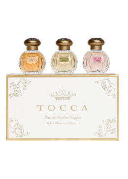 Tocca Beauty,Set Nước Hoa 3 Mùi Eau De Parfum Viaggio 3x15ml