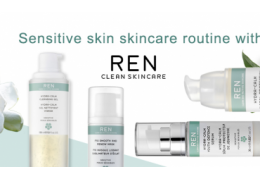 REN CLEAN SKINCARE : 4 – STEP SKINCARE ROUTINE FOR SENSITIVE SKIN